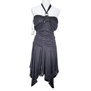 Y2k vintage Deb plus size sequin dress 1x
